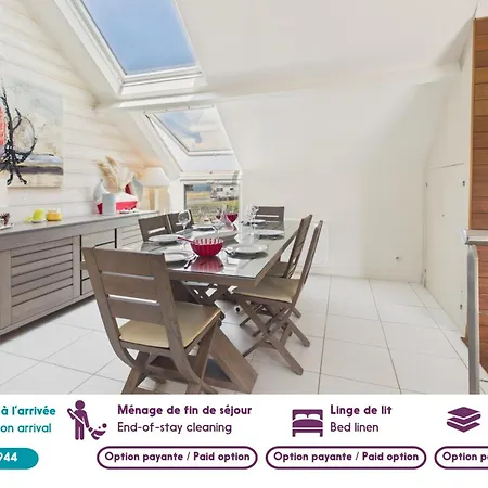 Holiday home 150m De La Plage, Maison Pour 6 Avec Terrasse *